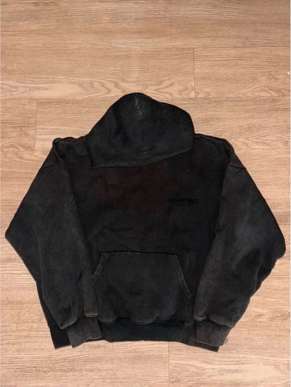 Fear of God Essentials Black Hoodie Sweatshirt